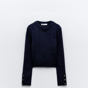 Zara Cable Knit Sweater